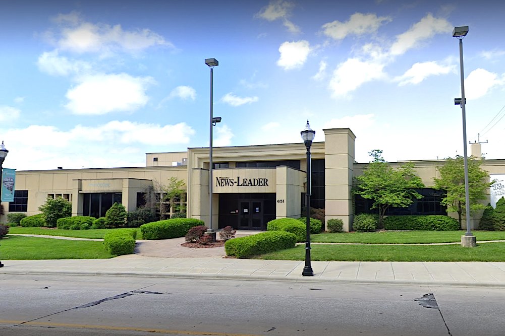 Employees at the Springfield News-Leader, above, are seeking more local control.